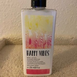 Happy Vibes Bath and Body Works Lotion